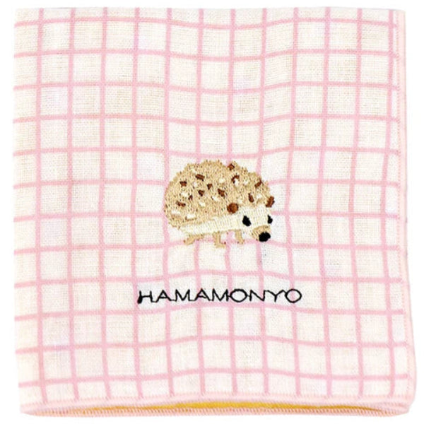 ガーゼハンカチ ワンポイント