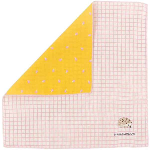 ガーゼハンカチ ワンポイント