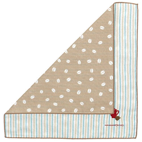 ガーゼハンカチ ワンポイント